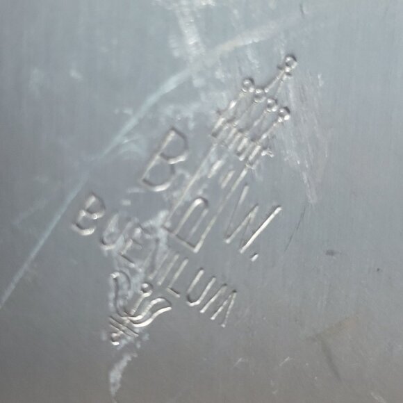 Vintage BW Buenilum Aluminum Serving Dish Bowl - Picture 5 of 9